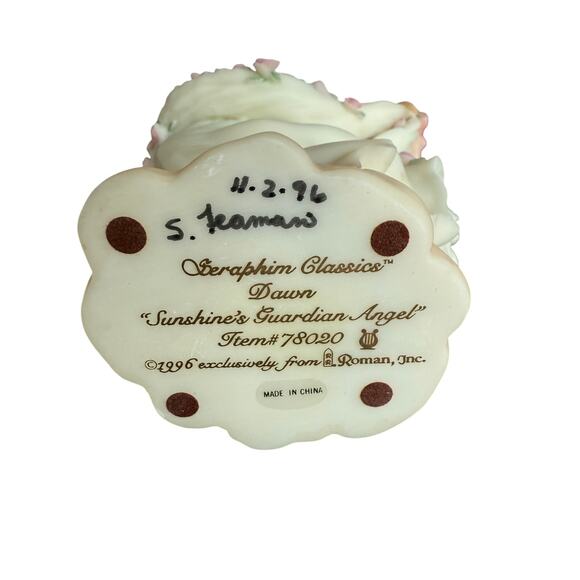 New Vintage Seraphim Classics Dawn Angel Figurine #78020 NIB Decor Collectable - Picture 3 of 5